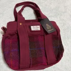 【新品未使用】Harris Tweed ショルダーバック　ハンドバッグのサムネイル