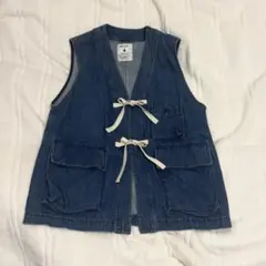 ニコアンド nico and… デニムベスト