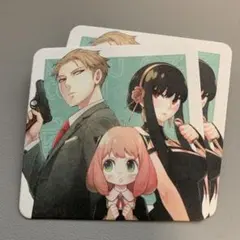 スパイファミリー コースター2枚セット