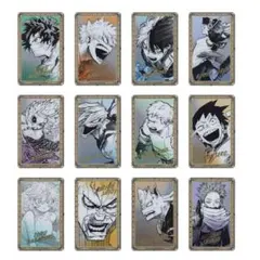 僕のヒーローアカデミア　ヒロアカ　原画展　箔押しクリアカードコレクション