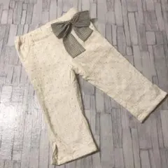ハッカキッズ パンツ 100 レース　リボンのサムネイル