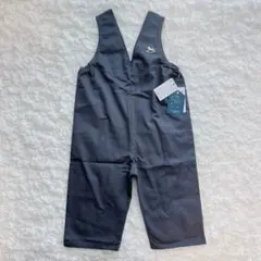 【新品未使用】Cottoli ベビー オーバーオール チャコールグレー 80