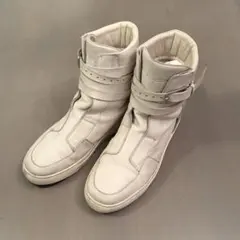 2010AW KRIS VAN ASSCHE レザーハイカットスニーカーのサムネイル