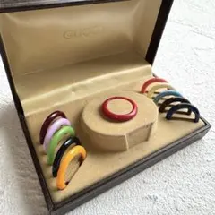 【付属品】GUCCI グッチ チェンジベゼル 11色 箱付き ベゼルのみのサムネイル