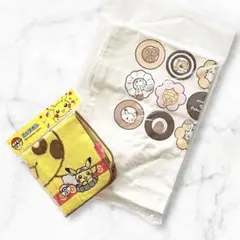 希少　ピカチュウ　ミニタオル&ポケモン ミスド トートバッグ　未使用セット