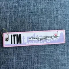 JAL J-AIR ご当地空港 フライトタグ キーホルダー 伊丹のサムネイル