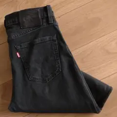 Levi's 511ブラックジーンズ/デニム/ポーランド製古着/W34L32