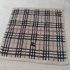 バーバリー BURBERRYLONDON チェック柄タオルハンカチ ハンドタオル