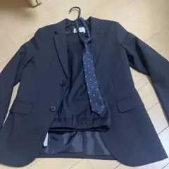 ZARA ネイビー スーツ 140cm ネクタイ付き