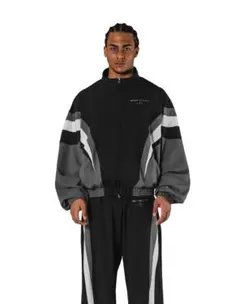 LYFT/リフト 2ライントラックジャケット&パンツ セットアップ ブラック