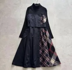 BLUE LABEL CRESTBRIDGE ロングワンピース　 38　M