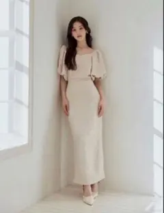 polaura ポローラ レースフリルニットワンピース - メルカリ
