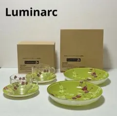 フランス製 Luminarc リュミナルク　カシマ　カップ&ソーサー 、お皿のサムネイル