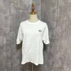 PEANUTS スヌーピー　刺繍　Tシャツ　シンプル　カジュアル　可愛い
