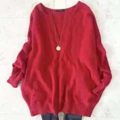 極美品♪ジャーナルスタンダード カシミヤウール MUSIC カフタンプルオーバー