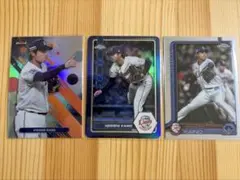 2025 Topps NPB 甲斐野投手 3枚セット
