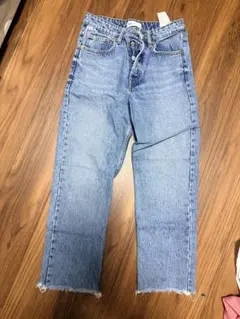 ZARA ライトブルー ストレートデニム 38