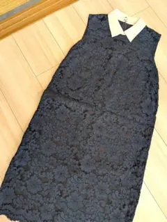 allurevile ネイビー 襟付き ワンピース サイズ2のサムネイル