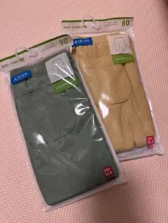 UNIQLO エアリズム ベビー レギンス 80 90