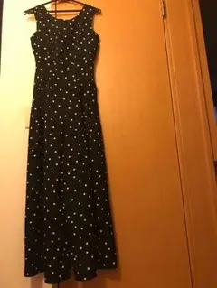 ドット柄オールインワン