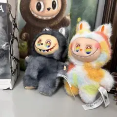 ラブブ中古品2体セット 海外限定カラフル&シークレットver.