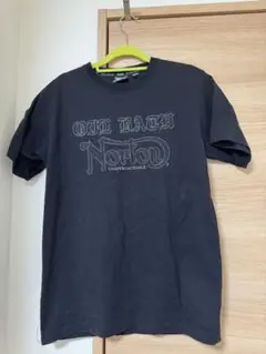 Norton半袖Tシャツ　刺繍　ボタニカル　黒