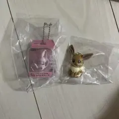 ポケモン ポケプラブリスターマスコットチャーム ミュウ　イーブイ