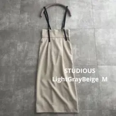 ✴︎✴︎STUDIOUS 2wayワンピース ライトグレーベージュ M✴︎✴︎のサムネイル