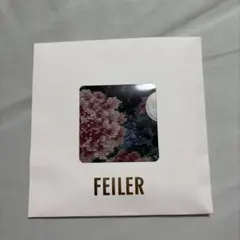 FEILER 花柄ハンカチ ミントグリーンのサムネイル