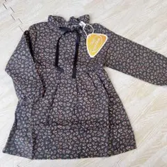 [LSMUDKINGDOM] ワンピース 長袖 90cm 小花柄 女の子