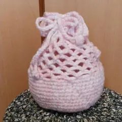 ★最終価格★巾着ポーチ　ハンドメイド