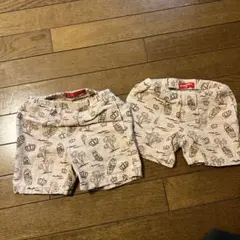 BABYDOLL ベビードール ハーフパンツ 2枚セット 兄弟