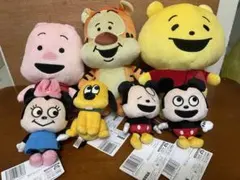 にしむらゆうじ　ディズニーぬいぐるみ　まとめ売り