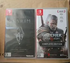 SKYRIMとThe Witcher 3 2本セット