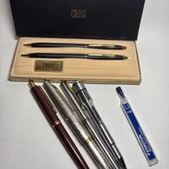 最終値下げ廃盤CROSS ボールペンセット 他 筆記具 まとめ売りのサムネイル