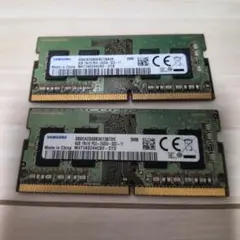 Samsung ノートPC用メモリ 4GB×2 動作確認済