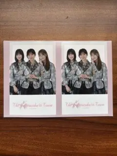 櫻坂46 ミニフォトカード　生写真　スタンプラリー