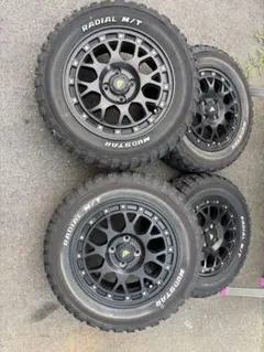 12インチ MUD VANCE 08ホイール+ヨコハマ ジオランダー2本セット