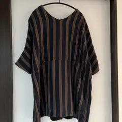 コンジェペイエ　リバーシブルVネック 七分袖 トップス