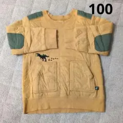 キムラタン ディットマーク キルト トレーナー キルティング 恐竜