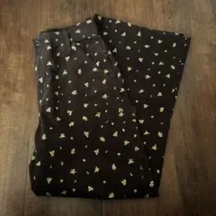 FREAK'S STORE カントリーフラワーコーデュロイパンツ　チャコール S