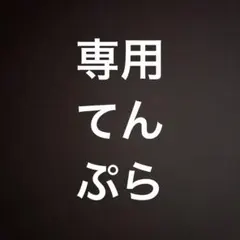 専用天ぷら　Alexさん