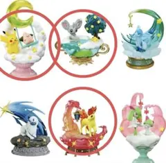 ポケモン 夢見る月夜の星散歩 ピカチュウ&ピィ　チラーミィ　ポニータ
