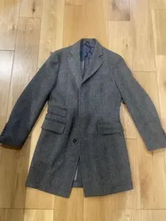 ハケット　ロンドン　グレー チェスターコート