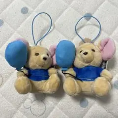 くまのプーさん FukuFuku 風船マスコット ルー　2個セット