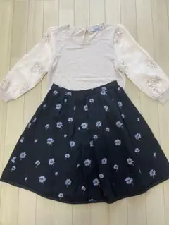 ニット&スカート