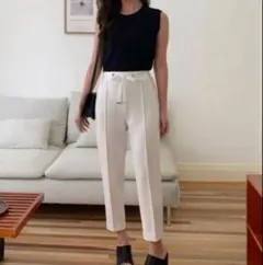 BIRTHDAY BASH バースデーバシュBB casey pants 白のサムネイル