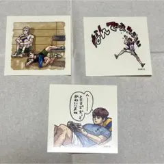 ハイキュー!!スクエアステッカーコレクション 青根・二口・昼神・天童覚