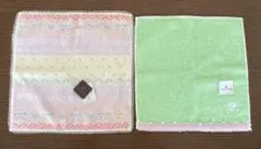 タオルハンカチ2枚セット