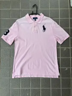 希少 90s ポロバイラルフローレン ビッグポ二ー ポロシャツ swag